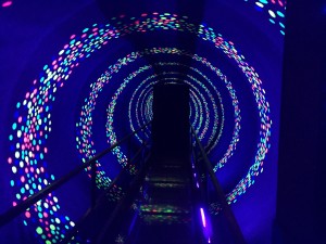 Tunnel of Lights WonderWorks in Pigeon Forge