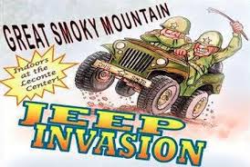 Great Smoky Mountain Jeep Invasion