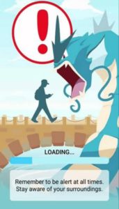 Stay aware of your surroundings while playing Pokemon Go