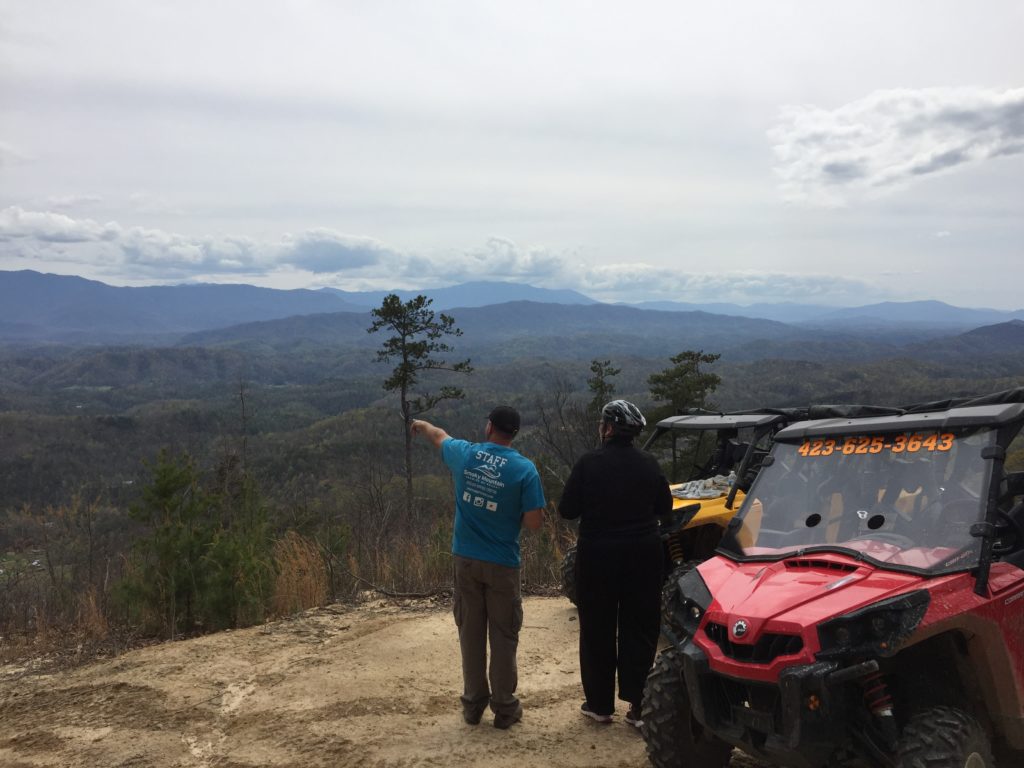 You can have an amazing day trip by taking an off-road UTV tour in the Smokies