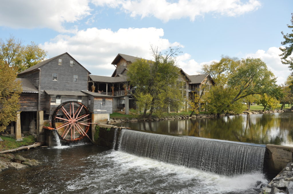 You can meet Santa in the Smoky Mountains at the Old Mill