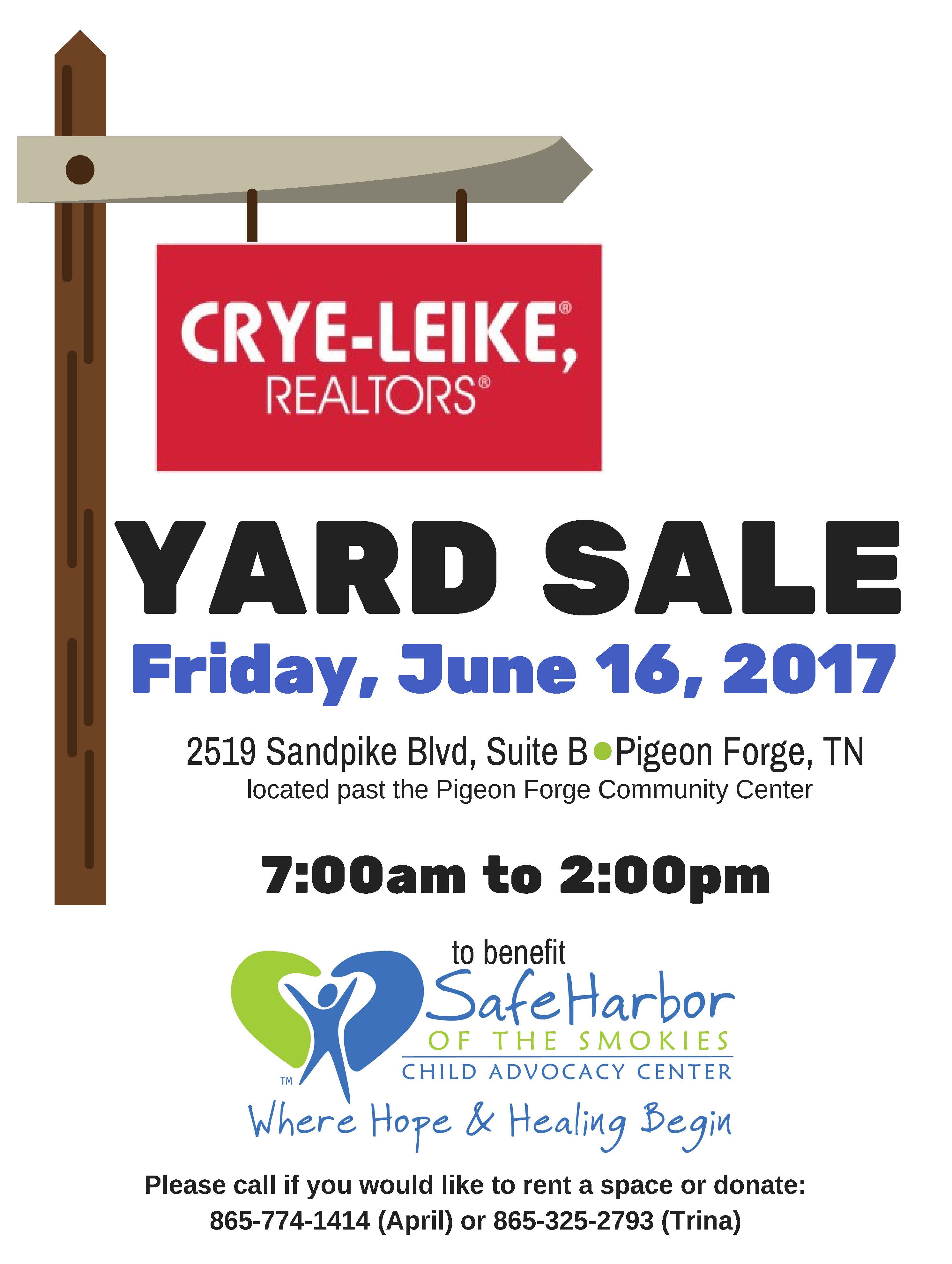 Crye-Leike Realtors Yard Sale