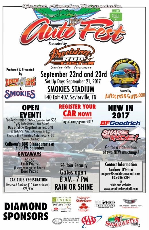Great Smoky Mountain Auto Fest 2017