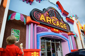 Entrance to big top arcade in Pigeon Forge 