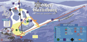 Ober Gatlinburg Slope Map