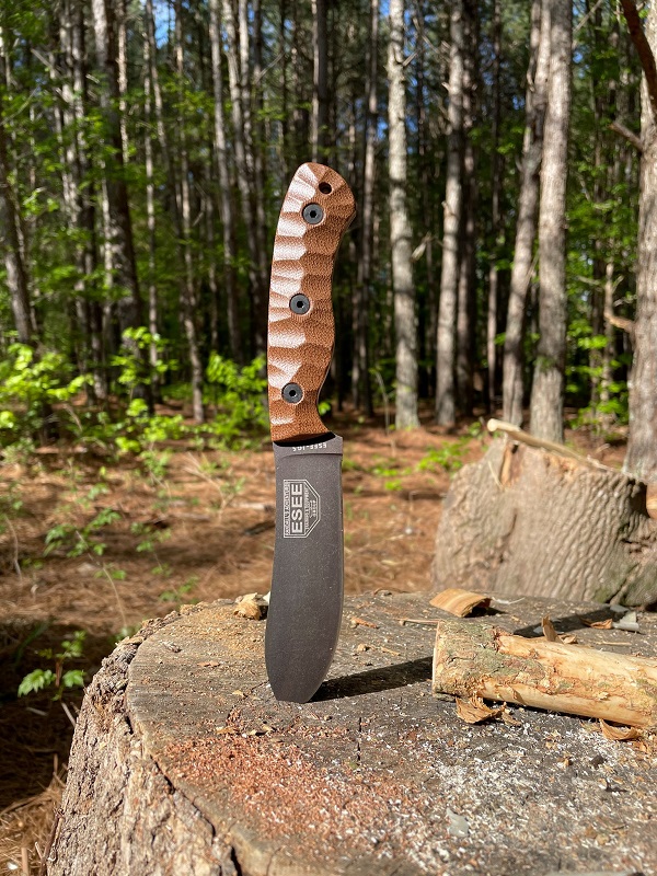 A knife with a hand-carved handle makes a great Father's Day gift